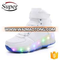 Wholesale Kids Flying Flashing Led 1 Wheel Skate Roller Shoes