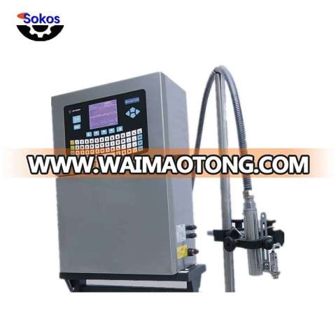 machine batch coding inkjet printing machine bottle printing machine