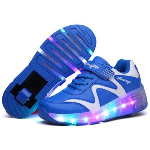 Fashion Sport Casual Roller Shoes with Single Wheel, Sneakers for Man and Woman